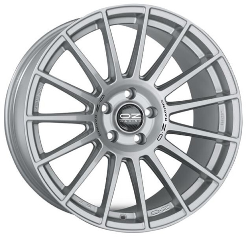 Oz Superturismo Lm 9,5x19 5*112 Et:21 Dia:66,6 MATT GRAPHITE SILVER LETTERING