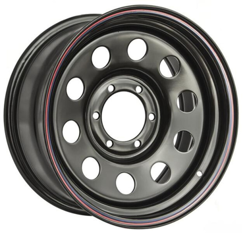 Off-Road-Wheels Black 7x16 5*139,7 Et:15 Dia:110,1 Black