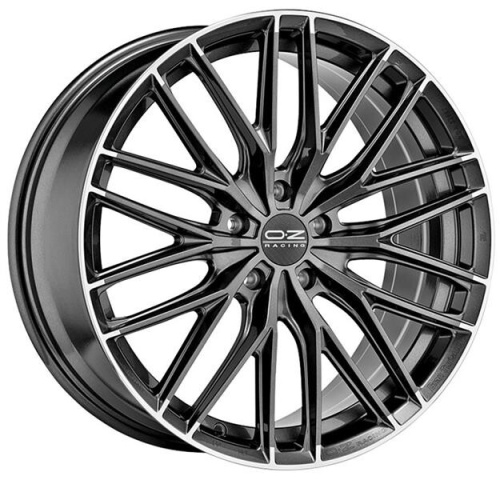 Oz Gran Turismo Hlt 8,5x19 5*114,3 Et:35 Dia:75 Star Graphite Diamond Lip