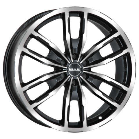 Mak Peak 7,5x17 6*130 Et:55 Dia:84,1 Matt Black