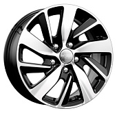 K&K Кс741 6,5x16 5*114,3 Et:46 Dia:67,1 алмаз черный